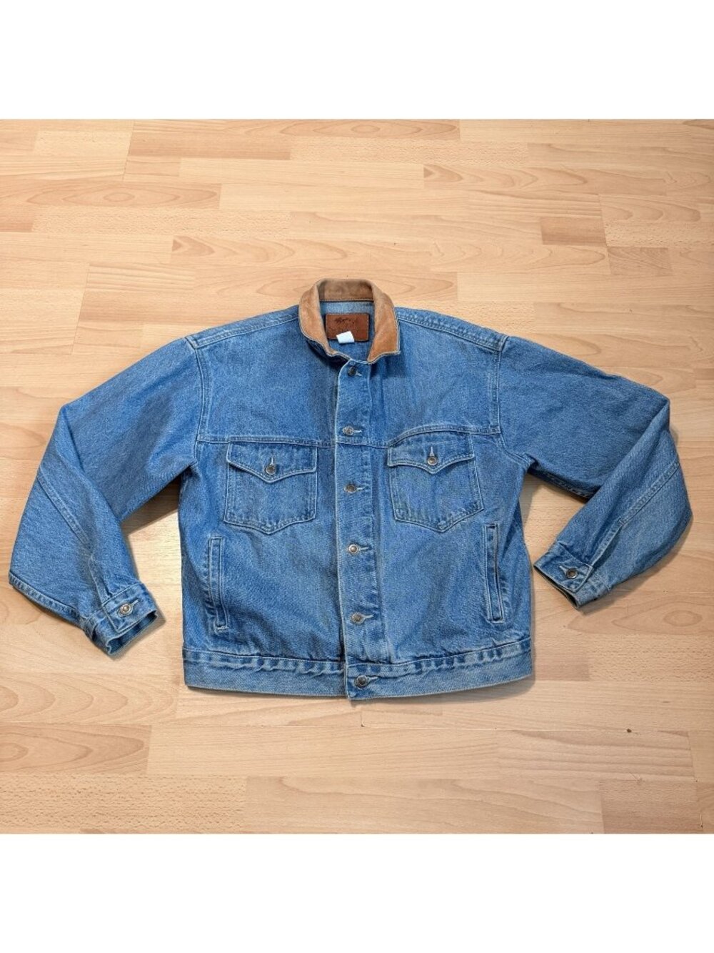 Vintage Schaefer Outfitter USA Ranchwear Denim Jacket Sz Large